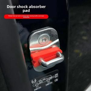 4 keping 【Bayar Tunai Semasa Penghantaran】Pelindung Kunci Pintu Kereta Pelindung Hentakan Pada Pintu Penutup Kunci Pintu Pelekat Tebal Bampar Universal