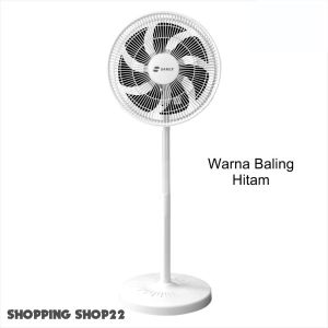 SANEX Stand & Desk Fan Kipas Angin Meja & Berdiri 2 IN 1 14 Inch 7 Baling SSF-1421 N Design Modern & Minimalis