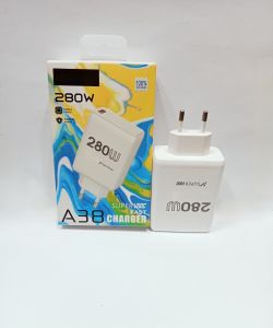 Batok Kepala Casan HP For OPP A38 280W Fast Charger  Batok Adapter  USB-A Support Fast Charging