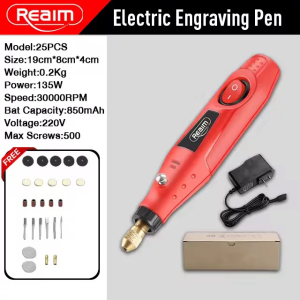 SUM Electric Grinding Pen Portable Rotary Tool Kit for Sanding Engraving Cutting Polishing