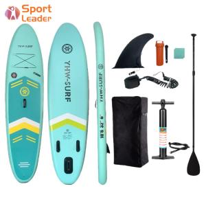 【New Arrival】Paddle Balance Board with Pump Stand Up Paddle Board PVC Standing Surfing Board for Beginners Surfing