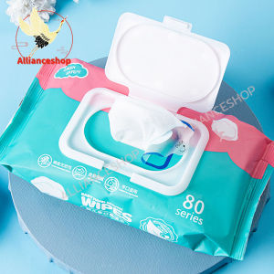 ทิชชู่เปียก เช็ดชู่เปียก ทิชชูเปียกเด็ก 80แผ่น กระดาษทิชเปียก ผ้าเปียก ชิดชูเปียก กระดาษทิชชู่เปียก สูตรน้ำบริสุทธิ์ ผ้านุ่มชุ่ม Baby Wipes