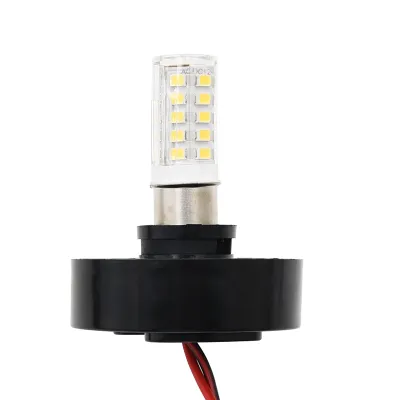 360 Degree All Round White Led Marine Boat Sailing Signal Light Boat Stern Light Marine Navigation Lights Boat Yacht Anchor Light for Pontoon and Fishing Boats Light 6300K 12V LED Navigation Light