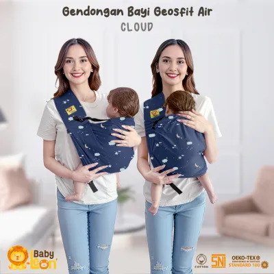 BABYLEON Gendong Bayi 0-3Th Geosfit Air Gendongan Bayi Samping SSC Gendongan Bayi Instan M Shape Newborn BY-44-20 Perlengkapan Bayi Baru Lahir