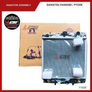 11035 Daihatsu Charade PYZAR Radiator Assembly A/T 325x348x26mm 16400-87F31 / 87F47-000 (Polar)