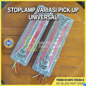 2 Pcs Stop Lamp Pick Up Variasi 12 Volt Model ST 1226 L300 Futura Carry 10 Grand Max Panther DLL