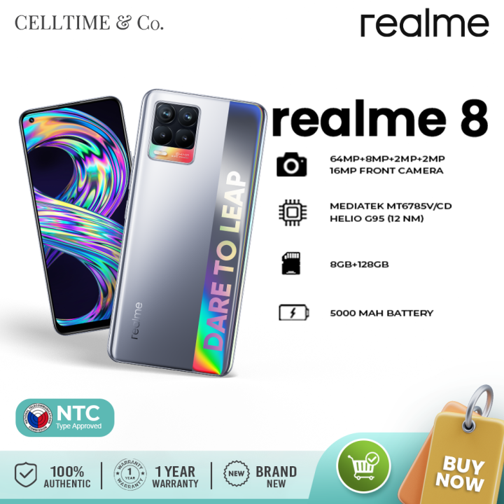 Realme 8 4G 8GB+128Gb | Lazada PH