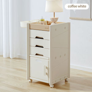 Tủ đầu giường di động 2 mặt đa năng đa năng hiệu Babyviva mẫu Glance (bao gồm đèn LED 2 giỏ treo)
