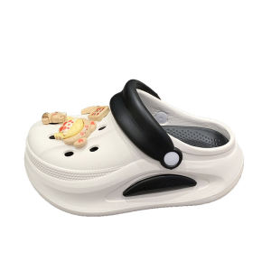 [Free Shipping] WomenS Thick-Soled Clogs Summer Outdoor Wear Non-Slip Height-Increasing Closed-Toe Sandals Casual Versatile Fashionable Beach Shoes