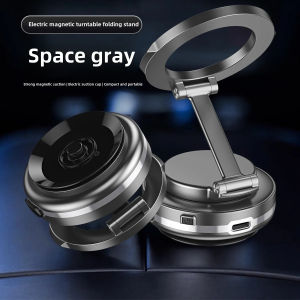 Electric Suction Cup Mobile Phone Car Holder Portable Desktop Adjust for Samsung Xiaomi IPhone 16 Magnetic Vacuum Phone Stand