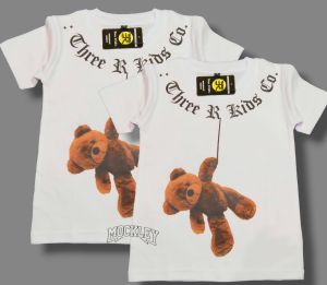 {Promo}Kaos Anak Tedy Bears Lakilaki Perempuan/Baju Kaos Anak Lucu Bahan 100% Katun30S
