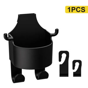 Lensent Multifunctional New Car Seat Hook Water Cup Hanger Storage Organizer Box With Cup Holder for Handbag Fit Universal Vehicle Car Cup