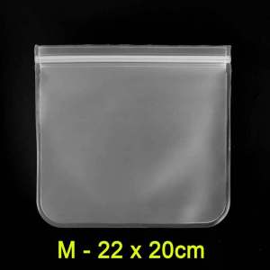 【SG stock】5PCS/Silicone Food Storage Containers Leakproof Containers Reusable Stand Up Zip Shut Bag Cup Fresh Bag Food Storage Bag Fresh Wrap