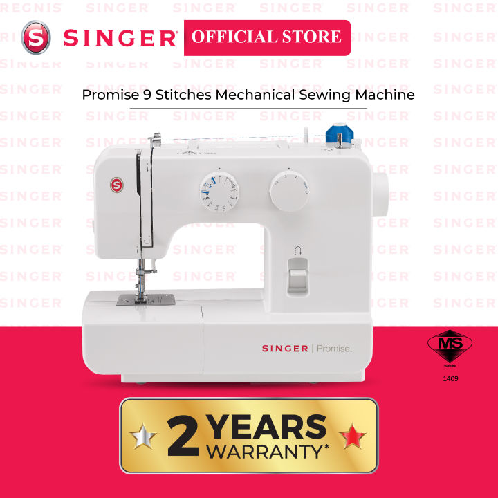 [NO COD] Singer 1409 Promise 9 Stitches Mechanical Sewing Machine Lazada