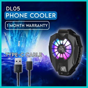 DL05 Mobile Phone Radiator Cooling Fan Razer Cooler Kipas Fon Handphone Gaming Smartphone Cooler Gadget Coolent  เครื่องระบายความร้อนศัพท์มือถือ  RUIJA