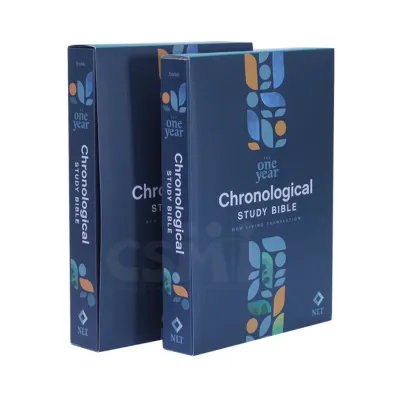 NLT One Year Chronological Study Bible Dutch language