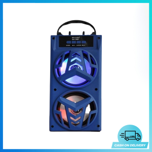 Speaker Bluetooth Portable Double Bass MH-38BT Radio USB Micro SD - BE