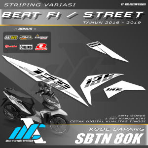 STRIPING BEAT FI NEW ESP 2017-2019 MOTIF VIETNAM - STIKER STRIPING BEAT FI NEW ESP 2017-2019 MOTIF VIETNAM - SBTN+ 80