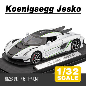 LEO 1:32 Koenigsegg Jesko Absolut Diecast Model Car Alloy Cars Toys Collection Gift For Kids Boy Girl