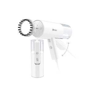 SimplusPink Handheld Garment Steamer 1200W Fast Heating Foldable and Portable For Home and Travel Flat And Hanging Ironing
