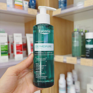 Eucerin Sữa Rửa Mặt Dạng Gel Dành Cho Da Nhờn Mụn ProAcne Cleansing Gel 200ml