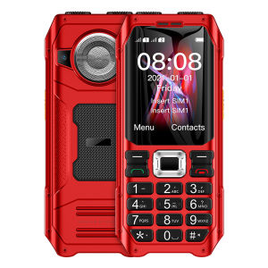 SOYES K80 GSM 2G 2.4 Inches Cellphone 1800mAh Dual SIM Cards Double Torch Loud Sound MP3 FM Vibration Elder Mobile Phone