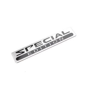 Smooth Aluminum Mixture Auto Symbol Sticker Exclusive Plan Impermeable Finish Global Vehicle Application