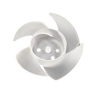 Plastic Fan Blades 4 Leaves Plastic Fan Blades Replacement Four Leaves Electric Fan Blades for Household Small Power Fan