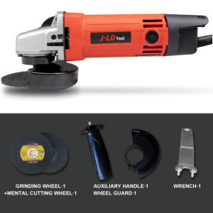 JLD Mesin gerinda tangan murah J9954C4inch(100mm)grinda listrik 1 set murah480W gerinda potong besimata gerinda potong besi dan mata gerinda pemotong kayugerinda jld originalbisa COD