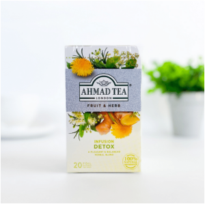 AHMAD TEA DETOX BLEND HE ALU 20X2G (40GRAMS)