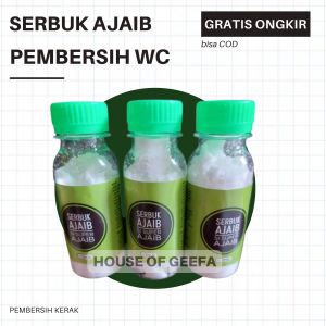 House of Geefa - Viral Tiktok! Serbuk Ajaib Pembersih Kerak Kamar Mandi - Penghilang Noda Membandel - Pembersih Lantai - Pembersih Toilet WC - Pembersih Wastafel