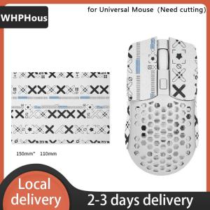 [COD] WHPHous Ship within 24 hours 15x11cm DIY Anti-Slip Wireless Gaming Universal Style Mouse Sticker Sweat-Proof Mouse Grip Tape Wear-Resistant PC Desktop Laptop