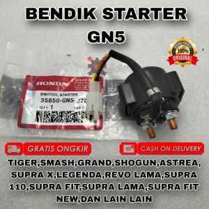 BENDIK STARTER HONDA GN5 TIGER SMASH GRAND SHOGUN ASTREA SUPRA X LEGENDA REVOORIGINAL HONDA AHM