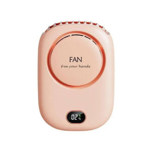 Mini Electric Fan Neck Fan Portable Fan Rechargable Fan Mini Hanging Neck Usb Rechargable Handheld Fan Waist Fan
