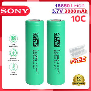 ถ่านชาร์จ SONY 18650 3.7V 3000mA 10C แบตเตอรี่ลิเธียม INR18650 - 30P หัวแบน แบตเตอรี่ สำหรับกล้อง ถ่านโซล่าเซล ถ่านสว่านไฟฟ้า สว่านไร้สาย สกู๊ตเตอร์ รถไฟฟ้า จักยานไฟ้ฟ้า พาวเวอร์แบงค์ ถ่าน แบต แบตลิเธียม 30A 18650 Rechargeable lithium Li-ion Battery