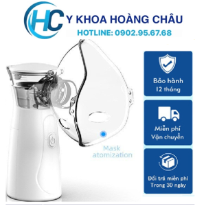 Máy Khí Dung Xông Mũi Họng Nebulizer Cho Bé Và Người Lớn Máy Thở Khí Dung Nhỏ Gọn Chống Viêm Phổi Viêm Phế Quản- HL02