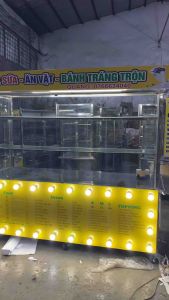 Xe Đẩy Bán Trà sữa 2 M đẹp cơ khí Tân Ngọc Châu thiết kế trang trí theo yêu cầu LH 0937.272.899