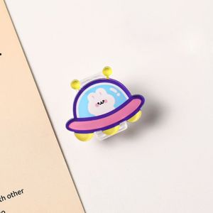 LUMINELLEB Sáng tạo Clip nhỏ Kẹp đóng gáy Kẹp thư Văn phòng phẩm Kẹp chỉ mục Kẹp trong suốt Kẹp đóng gáy Kẹp giấy Kẹp niêm phong đồ ăn nhẹ