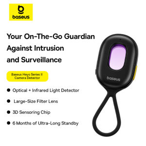 Baseus mini chống thẳng thắn Thiết bị dò camera du lịch khách sạn cầm tay Chống Nhìn Trộm Báo Trộm Bộ cảm biến hồng ngoại cảm biến bảo vệ an ninh