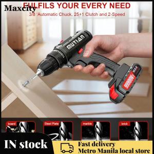 28 in 1 Cordless Drill Set Power Drill 3/8-Inch Keyless Chuck Electric Power Drill with Batteries and Charger Power Tool