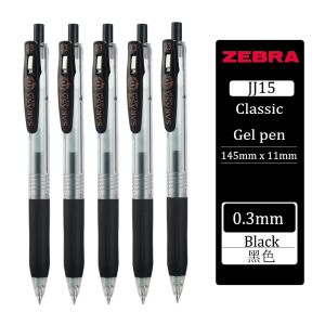 Japan ZEBRA Gel Pen Set JJ15 0.3/0.4/0.7/1.0mm Black Pen Press Signature Pen School Stationery Art Supplies Korean Stationery2026
