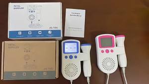 ALIWUZN Digital Portable Fetal Heart Rate Monitor with Advanced Technology Baby monitors【Free couplant and batteries】