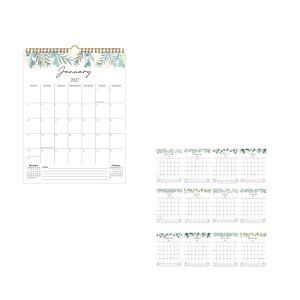 GYYT Portable 2027 Wall Calendar with Large Grid Creative Calendar Planner Practical To Do List Hanging Calendar Home Decoration