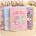 MB Diary Buku Tulis Notes Notepad A5 Ring Full Colour My Melody Kuromi Hello Kitty Cinnamoroll Pompompurin Pochacco Twin Stars. 
