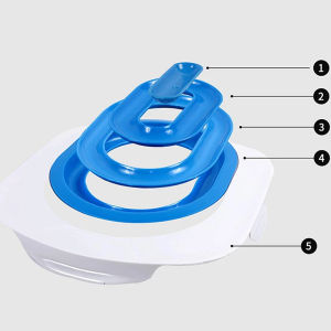 Pet Litter Toilet Trainer/Potty Training Toilet Kucing/Cat Toilet Training Kit /Tempat Pipis Kucing 38*34CM