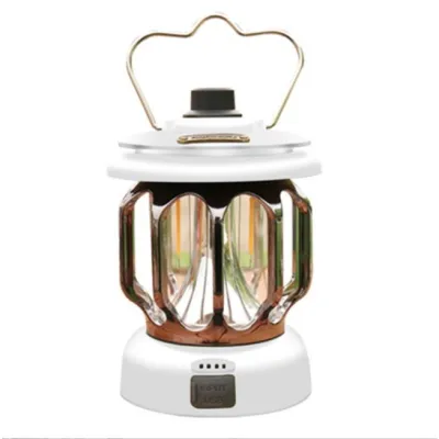 โคมไฟตะเกียงงตั้งแคมป์ย้อนยุค ตะเกียงทรงวินเทจ 20-220 Lumens 2700-6500 K 4.0 W 11.7x11.7x17.0 cm 0.38 kg พลาสติก ABS เหล็ก โคมไฟ x1 + สายชาร์จ USB Type C x1 ปรับความสว่างได้ ชาร์จ USB เป็น Powerbank กันน้ำ IPX4 สำหรับแคมป์ กลางแจ้ง พกพาสะดวก