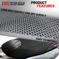 MOKOTO ELITE SERIES SEAT COVER NET ANTI-SLIP 3D MESH FOR HONDA AND YAMAHA MOTORCYCLE SPEEDMOTO 1PC. 
