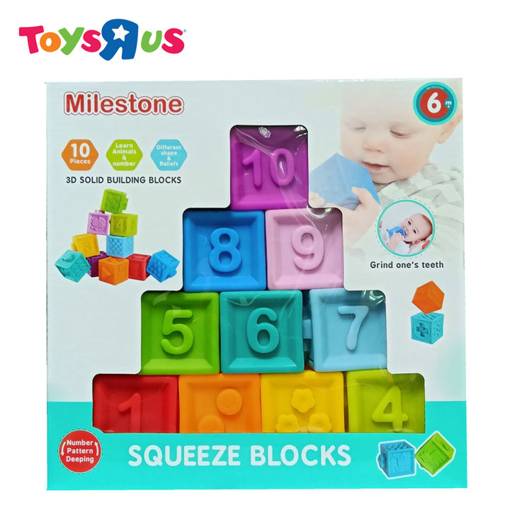 Milestone sales stacking blocks