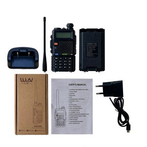 Walkie Talkie HT WLN UV5R Dual Band 5W 128CH UHF+VHF handy talkie