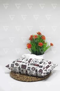 Tempat Tisu Kain Kanvas -Sarung Cover Tissue Bahan Bermotif - Tempat Tisu Travell Motif 002